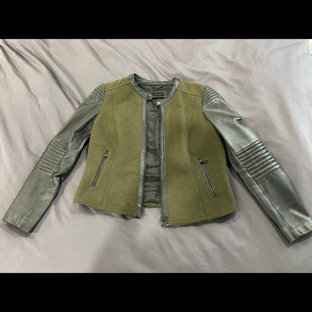 SOLD - Danier Leather Bomber Jacket